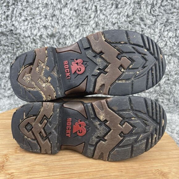 Rocky Kids Boots in Brown and Green Camouflage - Picture 7 of 10